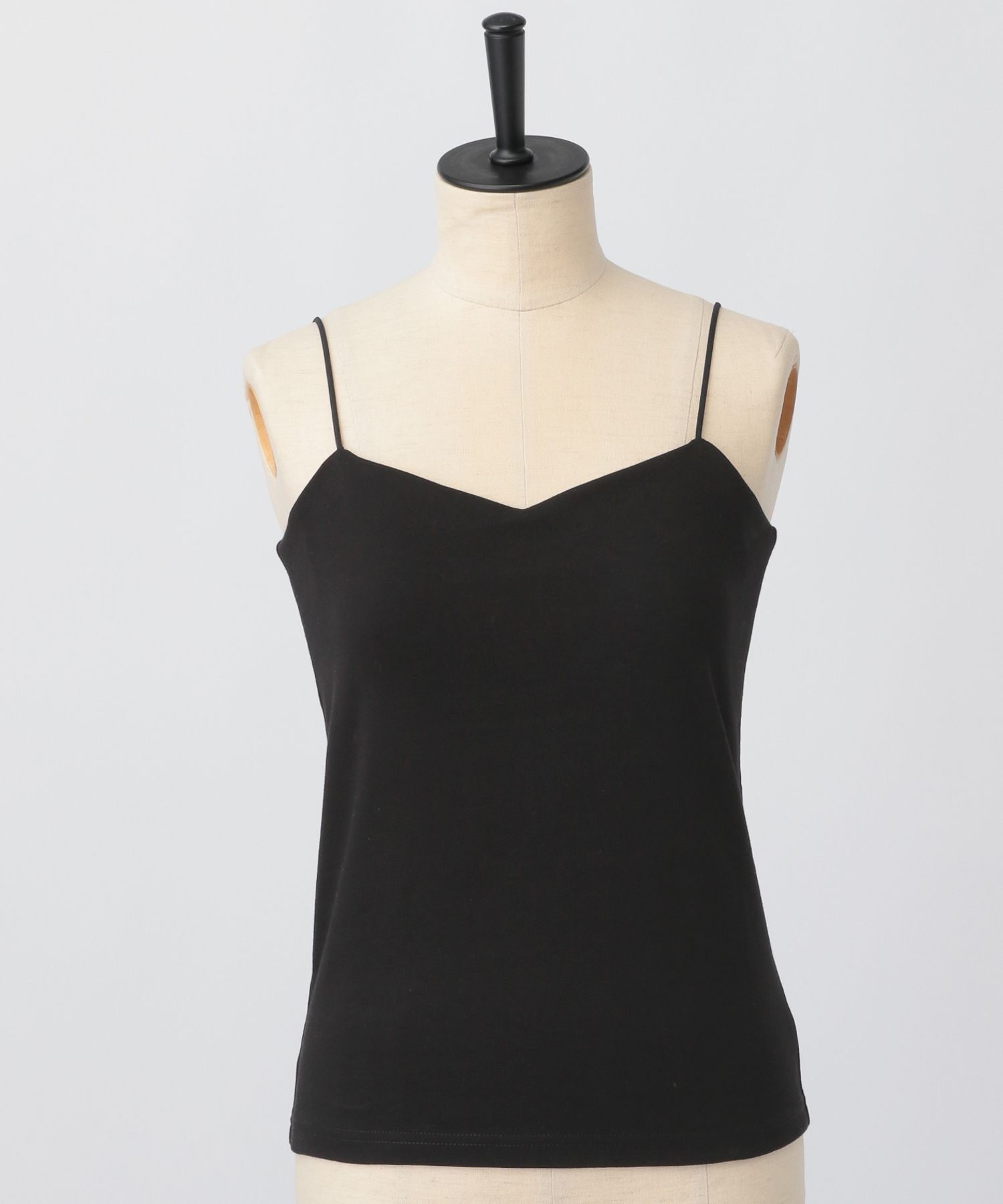 A part by 「Ｖネックキャミソール」|キャミソール|ブラック