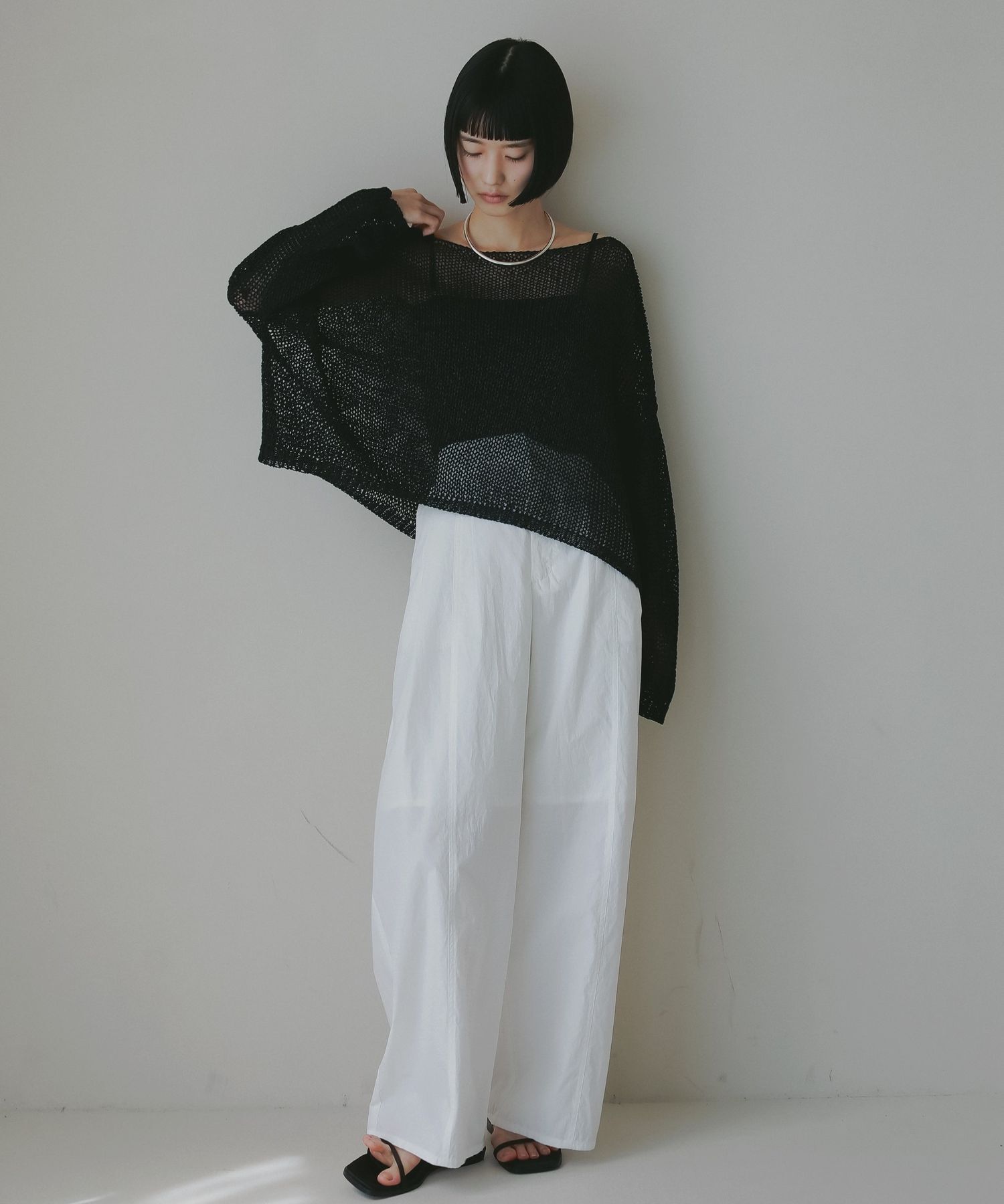 A part by 「 タイプライタータックパンツ」|カーゴ|