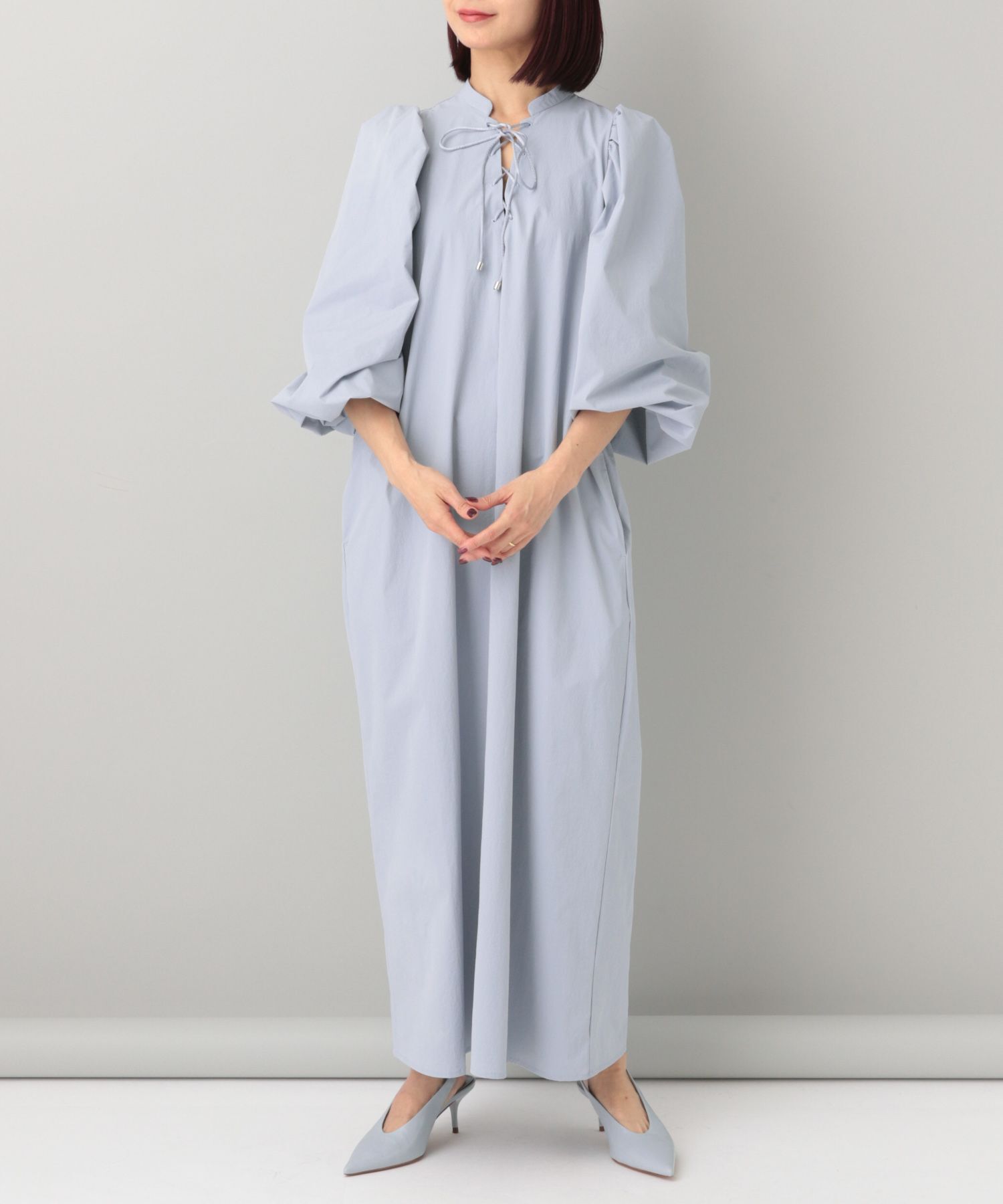 A part by 「【e/rm】レースアップドレス」|ワンピース|