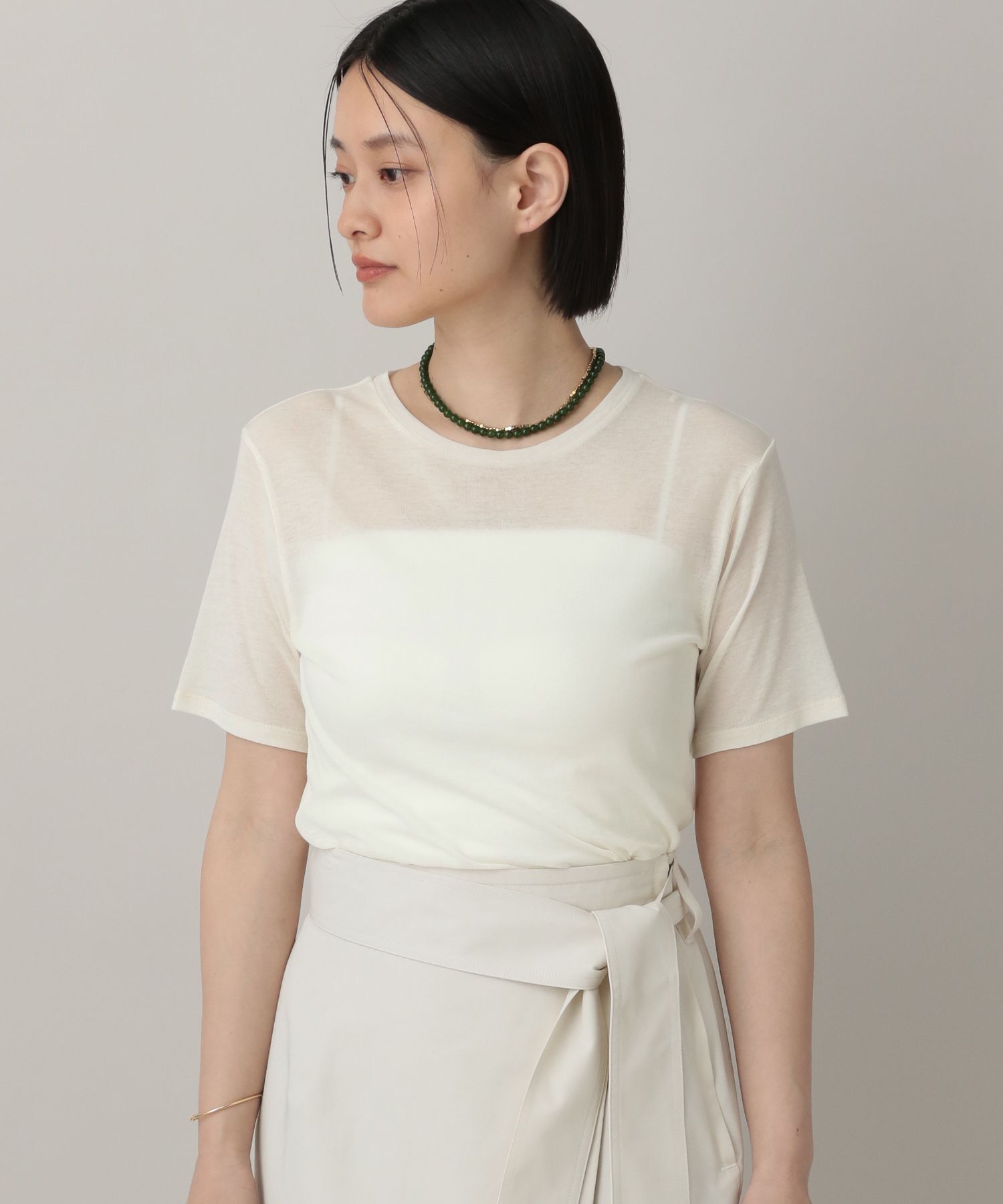 A part by 「シアーフライスＴシャツ」|Tシャツ・カットソー|