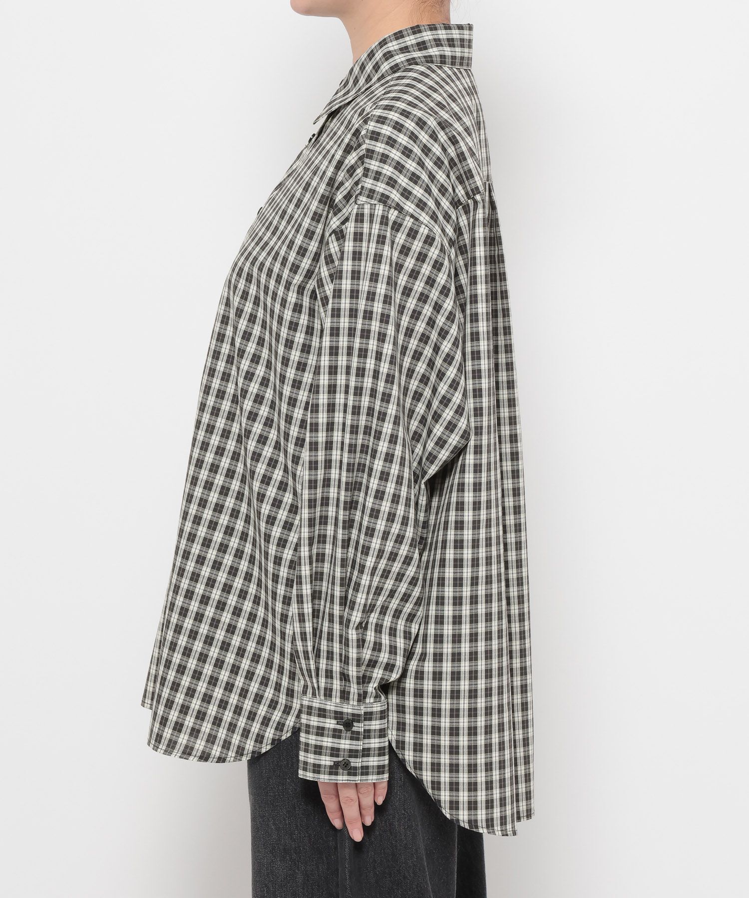LOWRYS FARM「チェックBIGシャツ」|シャツ・ブラウス|