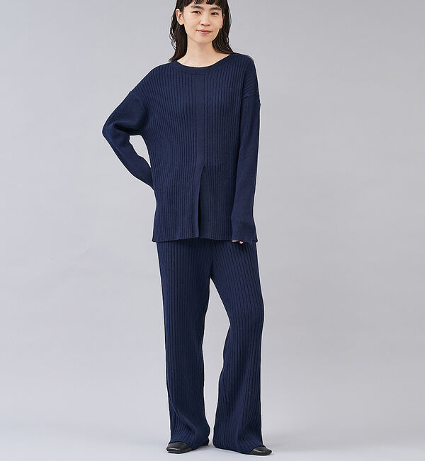 collex「【セットアップ対応】ワイドリブフレアパンツ」|その他|