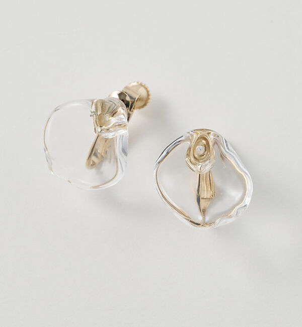 collex「【別注】【HARIO Lampwork Factory】イヤリング フリル」|ピアス|