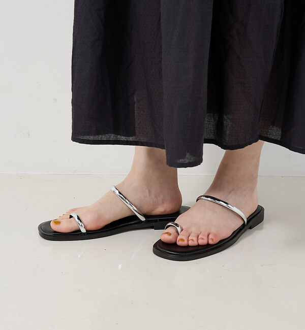 collex「【NICOLAS LAINAS/ニコラスライナス】フラットサンダル」|サンダル|