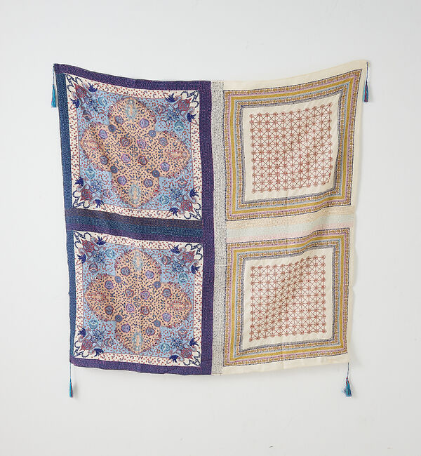 collex「刺し子シルク大判ストール」|マフラー|