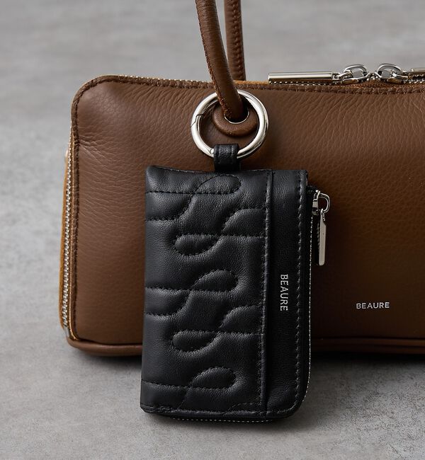 collex「【WEB限定】【Beau're/ヴュレ】キルティング レザーフラグメントケース」|財布|