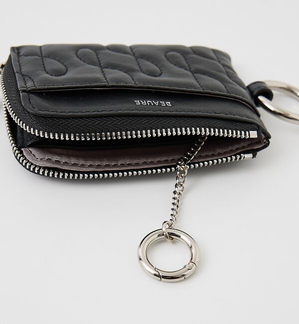 collex「【WEB限定】【Beau're/ヴュレ】キルティング レザーフラグメントケース」|財布|