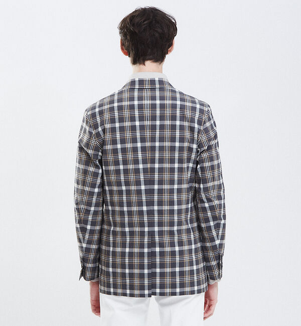 ABAHOUSE「【Recency of Mine】FLEXクールマックスサッカージャケット」|テーラードジャケット|