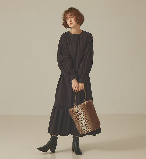 ABAHOUSE「【mieux un】アクリルファートートバッグ」|トートバッグ|