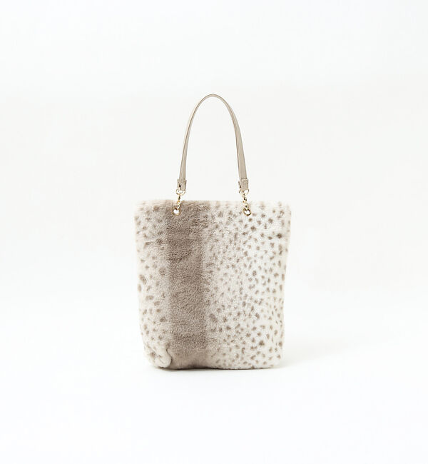 ABAHOUSE「【mieux un】アクリルファートートバッグ」|トートバッグ|