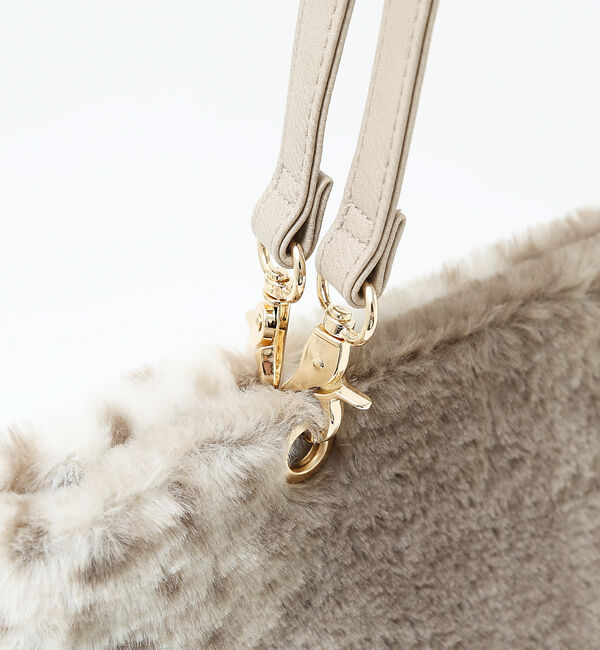 ABAHOUSE「【mieux un】アクリルファートートバッグ」|トートバッグ|