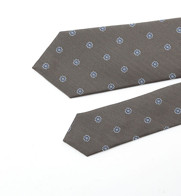 ABAHOUSE「【小紋柄】MADE IN JAPAN/シルクタイ/ネクタイ」|ネクタイ・蝶ネクタイ|