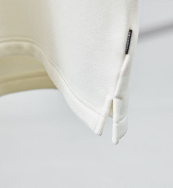 ABAHOUSE「【ふわふわ・もちもち】裏シャギー モックネック 長袖Tシャツ」|Tシャツ・カットソー|