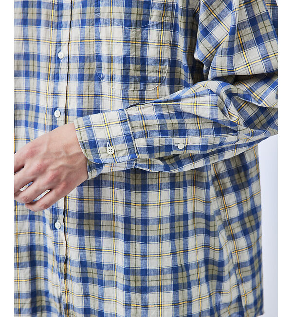 ABAHOUSE「【別注】Individualized shirts / ボタンダウン チェックシ」|シャツ・ブラウス|