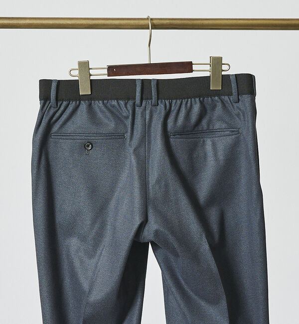 ABAHOUSE「【セットアップ対応/FLEX PANTS】TR ポンチ ニードルパンチ スラック」|スラックス|