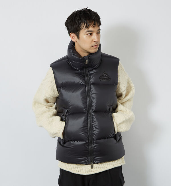 ABAHOUSE「【PYRENEX / ピレネックス】HUW039 BARRY3 VEST/バリー」|ダウン|