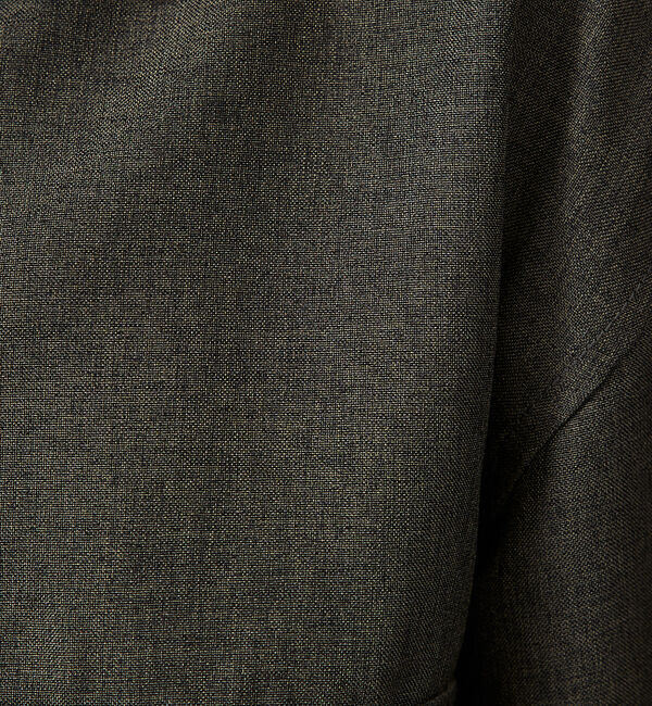 ABAHOUSE「【セットアップ対応】リネンライクミリタリーシャツ/CPOシャツ」|シャツ・ブラウス|