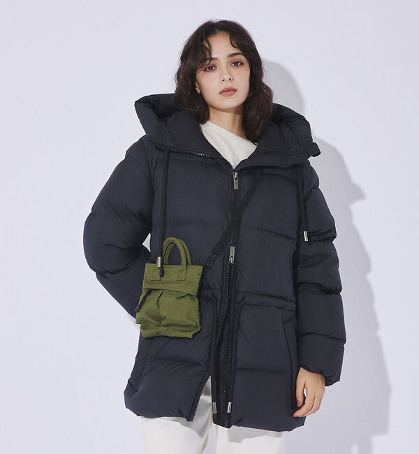 ABAHOUSE「【SML /エスエムエル 】COLOR-N/MINI HELMETBAG/ミニヘ」|ショルダー・メッセンジャー|カーキ