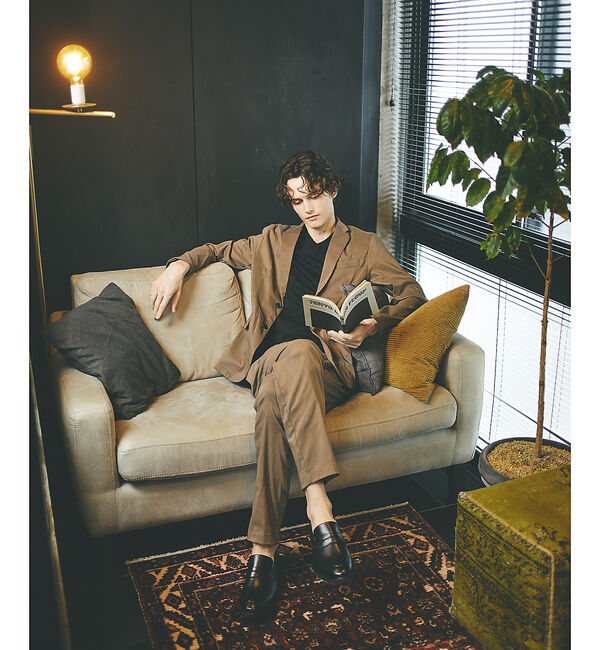 ABAHOUSE「レザー コインローファー」|ローファー|