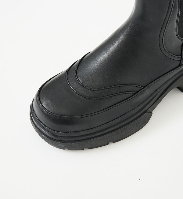 ABAHOUSE「【PAES /ペイズ】LEATER BOOTS AW01/レザーブーツ」|ショートブーツ|