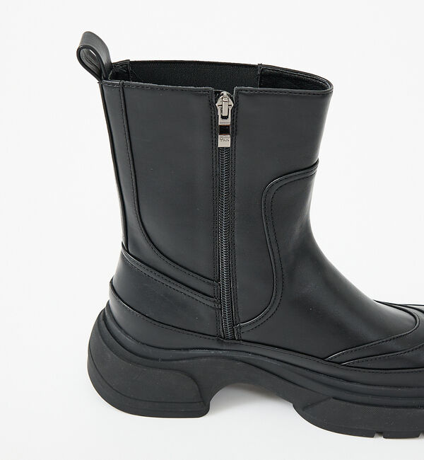 ABAHOUSE「【PAES /ペイズ】LEATER BOOTS AW01/レザーブーツ」|ショートブーツ|