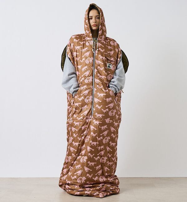 ABAHOUSE「【POLER/ポーラー】 REVERSIBLE NAPSACK/リバーシブルナッ」|その他|ブラウン