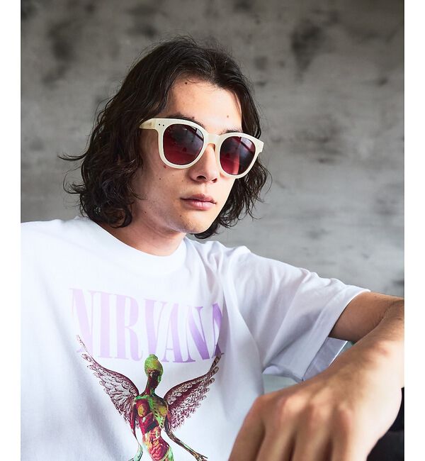 ABAHOUSE「【IZIPIZI/イジピジ】SUN #N/ウェリントン型 サングラス / ユニセ」|メガネ|アイボリー