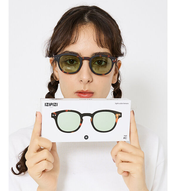 ABAHOUSE「【IZIPIZI/イジピジ】SUN LIGHT/日本限定シリーズ/#C サングラ」|メガネ|