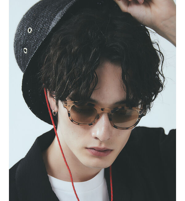 ABAHOUSE「【IZIPIZI/イジピジ】SUN LIGHT/日本限定シリーズ/#C サングラ」|メガネ|ベージュ系その他1