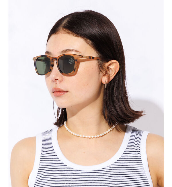ABAHOUSE「【IZIPIZI/イジピジ】SUN POLARIZED/#E サングラス / ユ」|メガネ|ベージュ系その他1