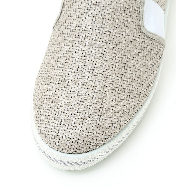 alfredoBANNISTER「【berevere別注】エラスティック サマースリッポン」|スニーカー|