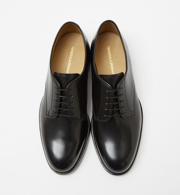 alfredoBANNISTER「【GENERAL&ORDINARY】外羽根プレーントゥシューズ」|ビジネス・ドレスシューズ|