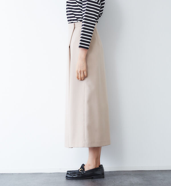 Rouge vif「サキソニーポケット付スカート」|スカート|