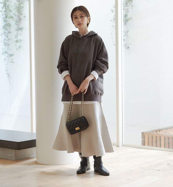 Rouge vif「【セットアップ対応】フレアニットスカート」|スカート|