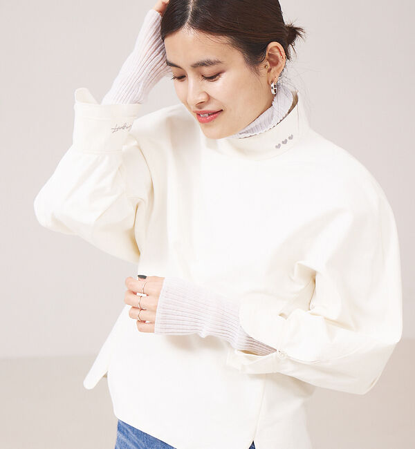 Rouge vif「COZUE ANZAI&times;Rouge vif コラボブラウス」|シャツ・ブラウス|オフホワイト