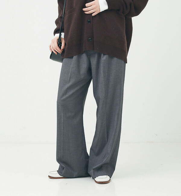 Rouge vif「TR ワイドパンツ」|その他|グレー