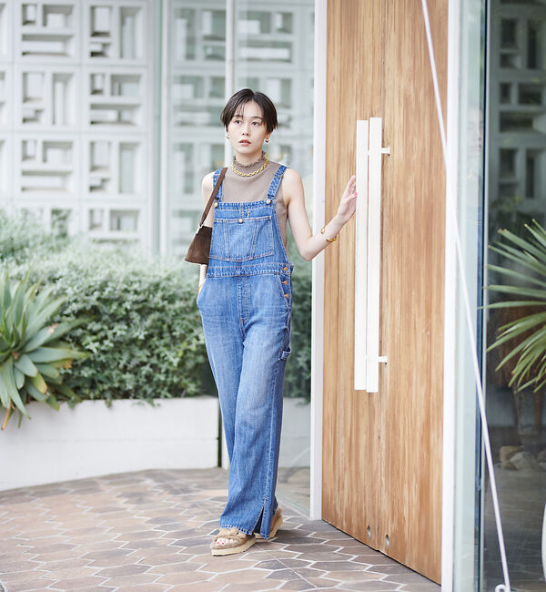 Rouge vif「シアーアメスリラメリブハイネック」|ニット・セーター|