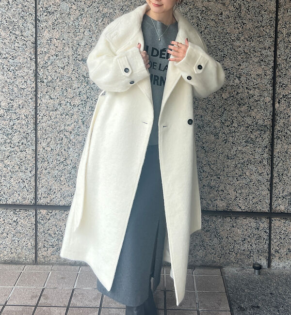 Rouge vif「モヘアシャギーテーラーコート」|その他|