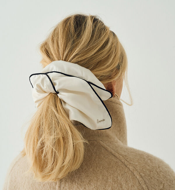 Rouge vif「【一部店舗限定】パイピングサテンシュシュ」|ヘアバンド|