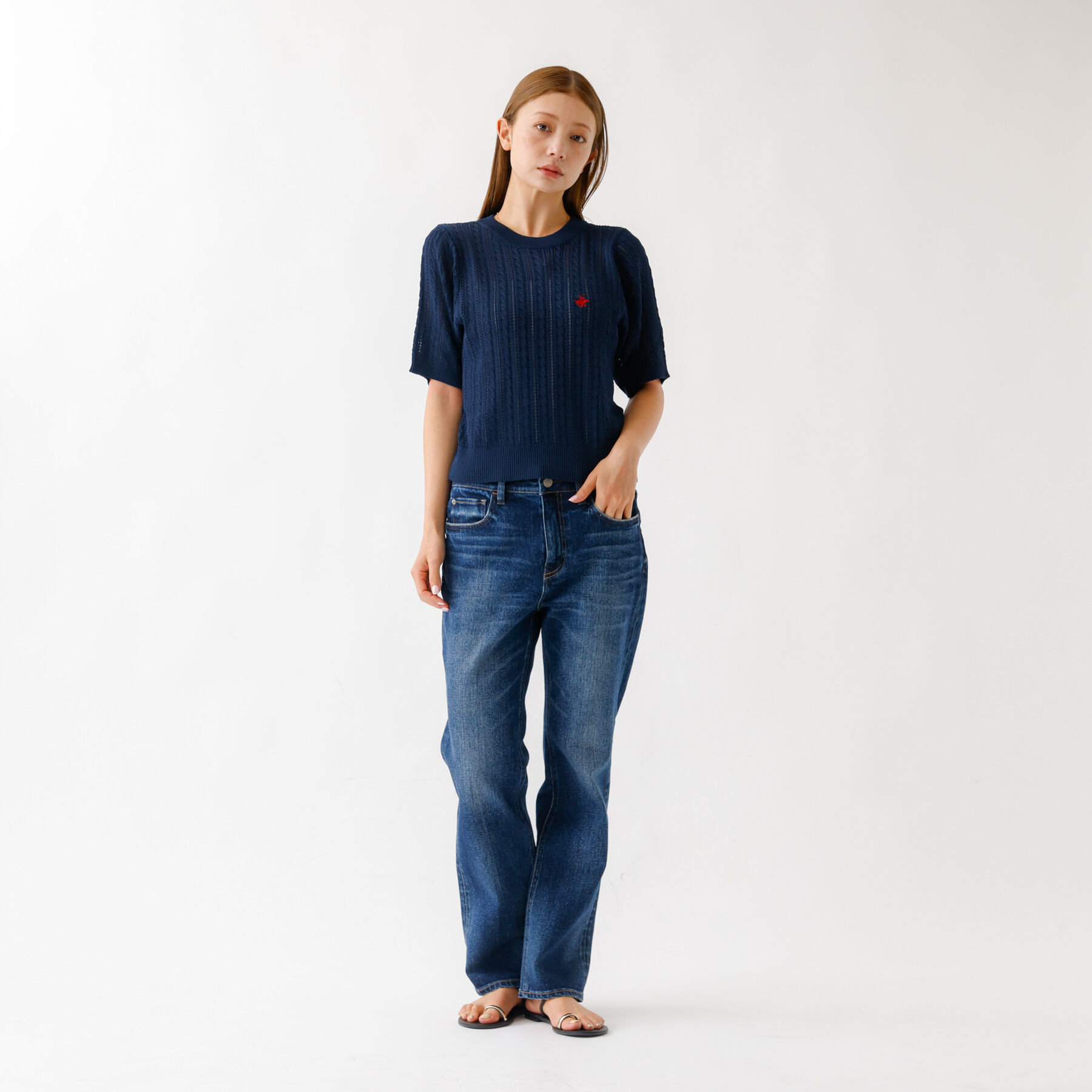 Rouge vif「【BEVERLY HILLS POLO CLUB / ビバリーヒルズ ポロクラブ」|ニット・セーター|