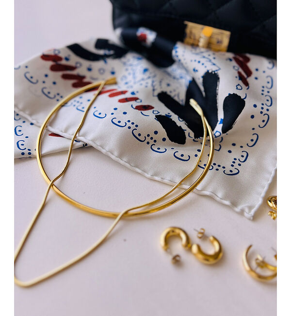 Rouge vif「【ucalypt/ユーカリプト 】別注チェーン付きチョーカー」|ネックレス|