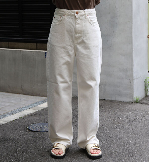 Rouge vif「【RED CARD/レッドカード】Dakota ルーズストレートデニム」|デニム|