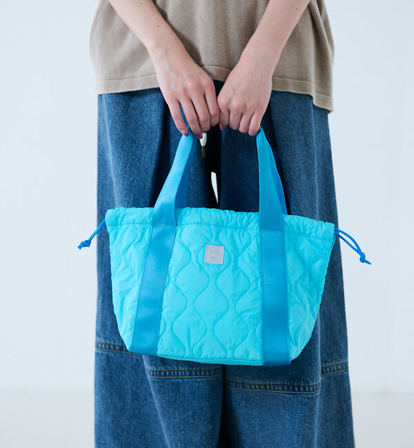 Rouge vif「【MIS/エムアイエス】ミリタリーキルトミニトート / 2WAY【予約】」|トートバッグ|ブルー