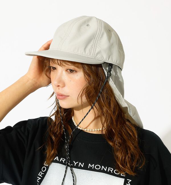 Rouge vif「【RUBEN/ルーベン】ナイロンサンシェードキャップ/NYLON SHADE C」|その他|