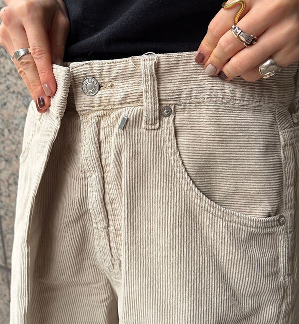 Rouge vif「【AGOLDE/エーゴールドイー】V ANA JEAN IN CORDUROY」|その他|