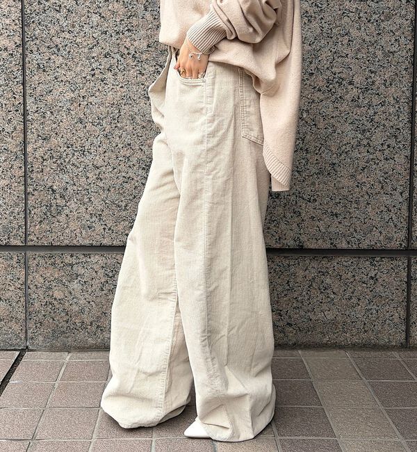 Rouge vif「【AGOLDE/エーゴールドイー】V ANA JEAN IN CORDUROY」|その他|