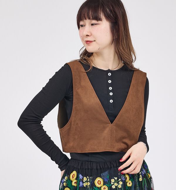 Rouge vif「【MILLER/ミラー】Light Prib Henly L/S Tee / ラ」|Tシャツ・カットソー|