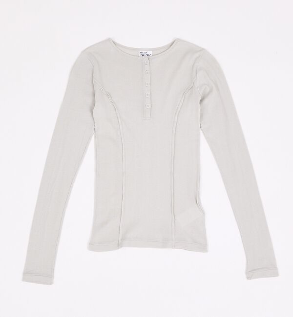 Rouge vif「【MILLER/ミラー】Light Prib Henly L/S Tee / ラ」|Tシャツ・カットソー|