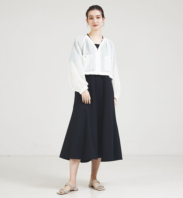 qualite「Vネックマーメイドワンピース」|ワンピース|