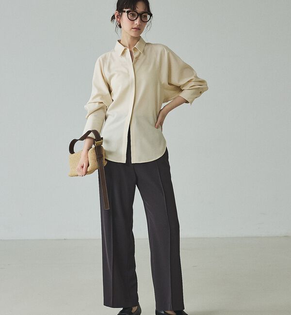 qualite「【セットアップ対応】ドライカルゼフルイドパンツ」|スラックス|